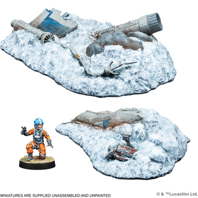 Star Wars: Legion - Crashed X-wing Battlefield Expansion