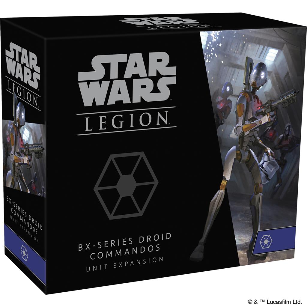 Star Wars: Legión - Expansión de la unidad Droid Commandos de la serie BX