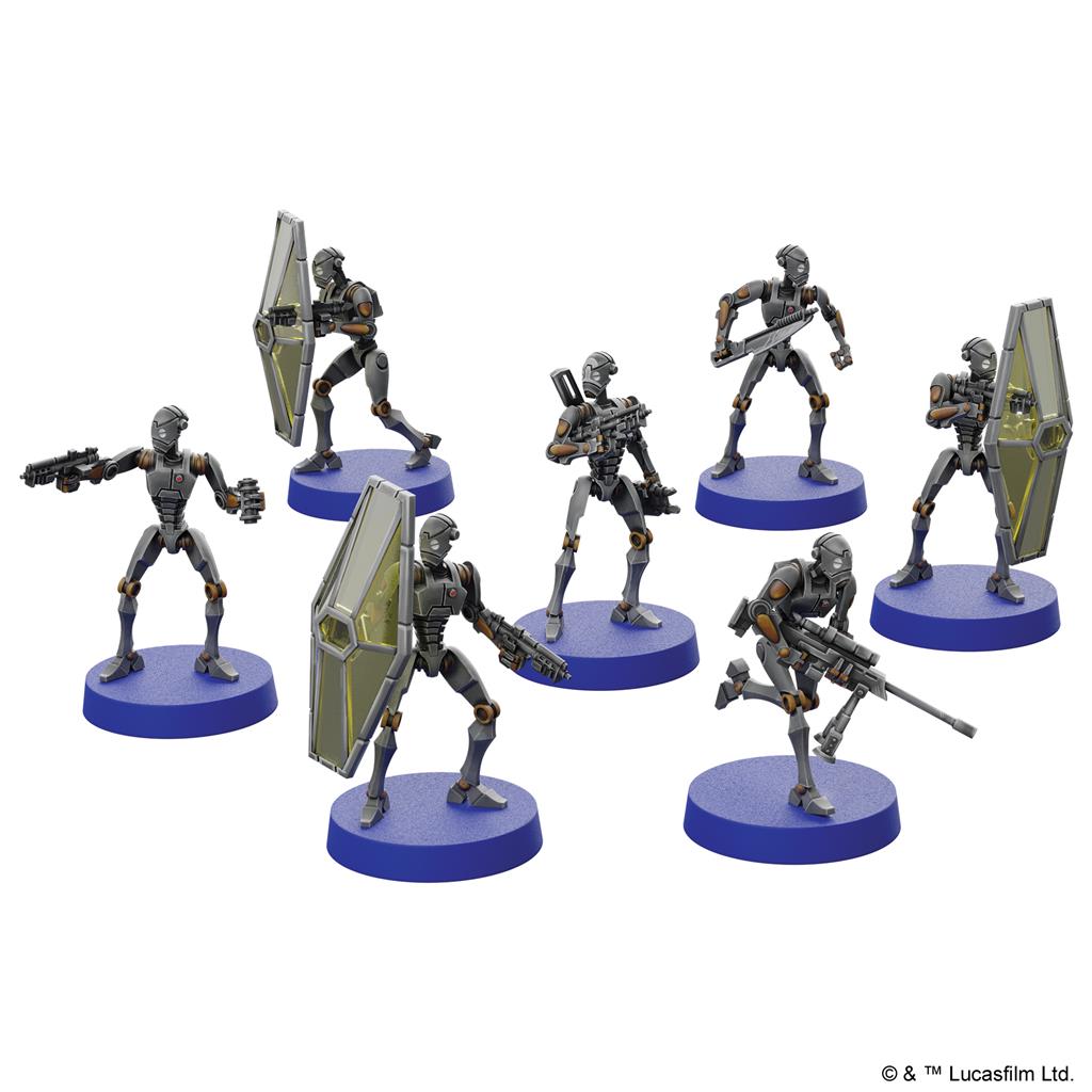 Star Wars: Legión - Expansión de la unidad Droid Commandos de la serie BX