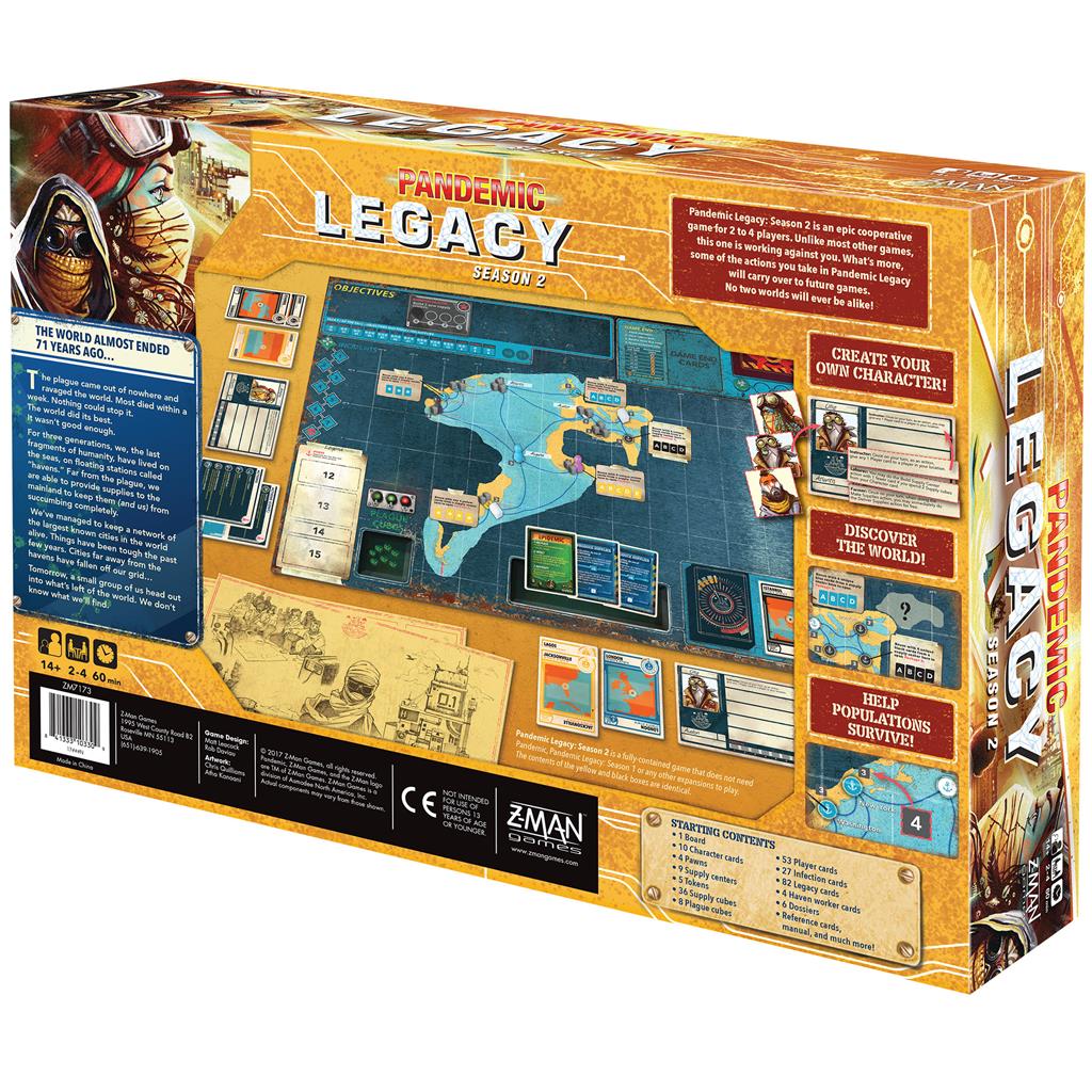 Pandemic: Legacy Season 2 (Edición amarilla)